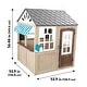 preview thumbnail 10 of 8, Hillcrest Wooden Outdoor Playhouse