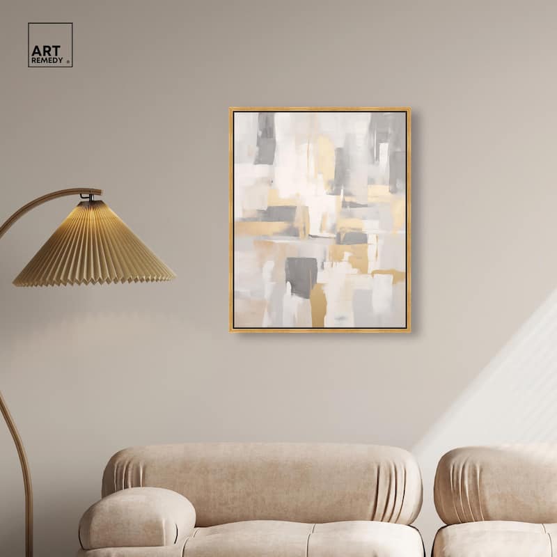 Soft Brilliance I Canvas by Art Remedy