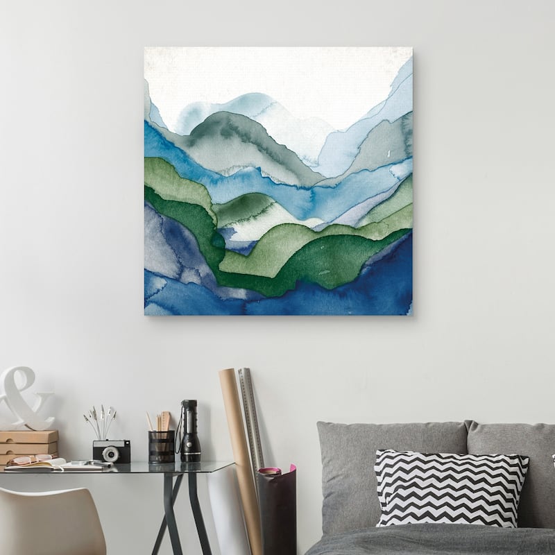 Emerald Quartz A by GI ArtLab Canvas Art Print