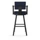 preview thumbnail 47 of 80, Amisco Akers Swivel Bar Stool