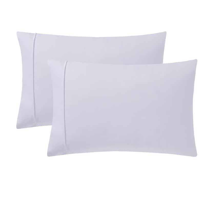 1500 Supreme Collection Microfiber Flannel Pillowcase 2 Pack - King - White