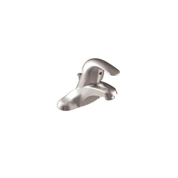 Shop Moen Wsl84502srn Adler 1 2 Gpm Centerset Bathroom Faucet With