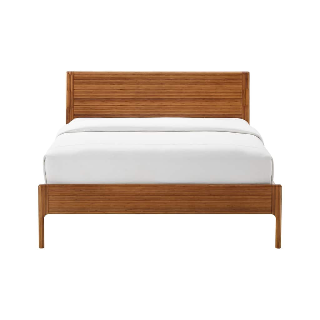 Ventura Queen Platform Bed, Amber