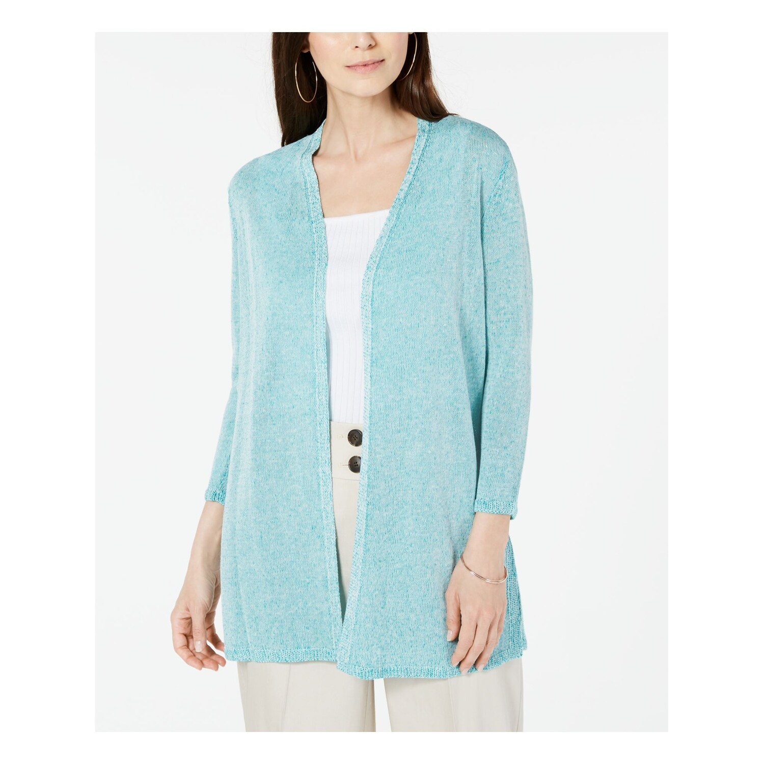 turquoise cardigan sweater womens