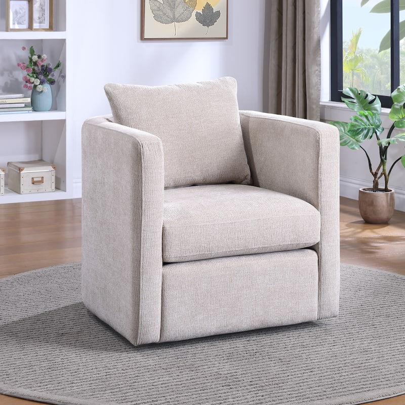 Sylvani Swivel Barrel Chair by Greyson Living