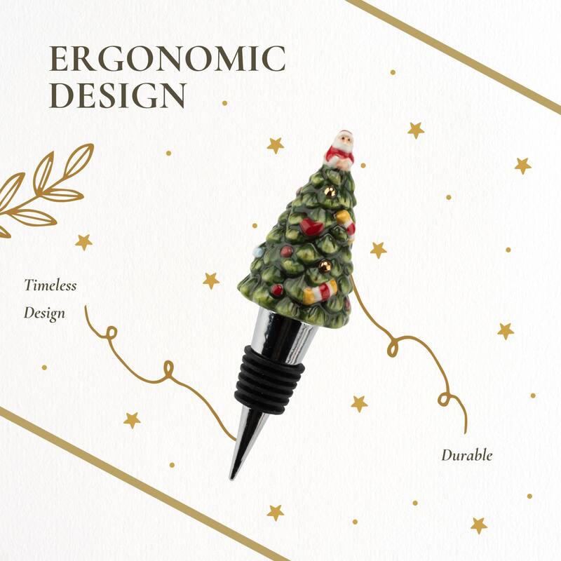 Spode Christmas Bottle Stopper