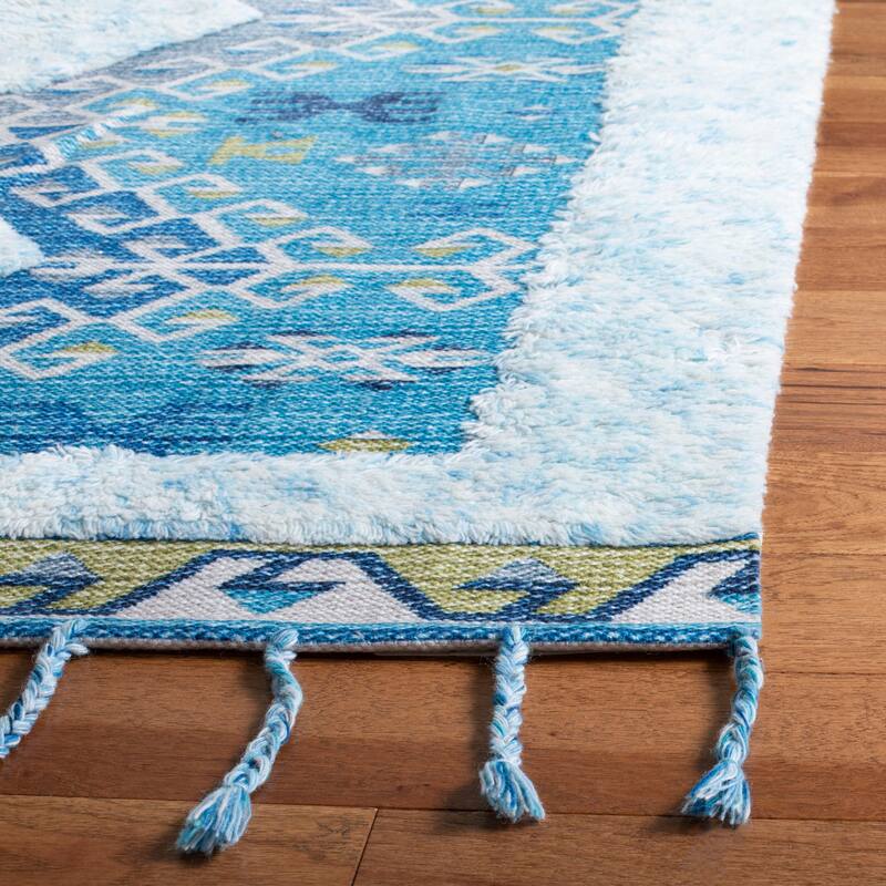 SAFAVIEH Handmade Saffron Breonna Modern Tribal Cotton Rug