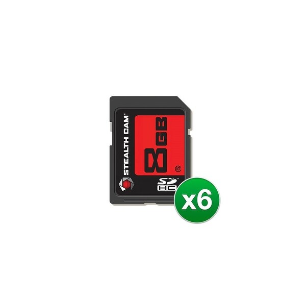 Stealth Cam SD Memory Card (6-Pack) SD Memory Card