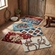 preview thumbnail 3 of 1, Tasha Polizzi for Paseo Road Pierre Equestrian Horseshoes and Rope Motif Jacquard Bath & Kitchen Rug, 24" x 36"