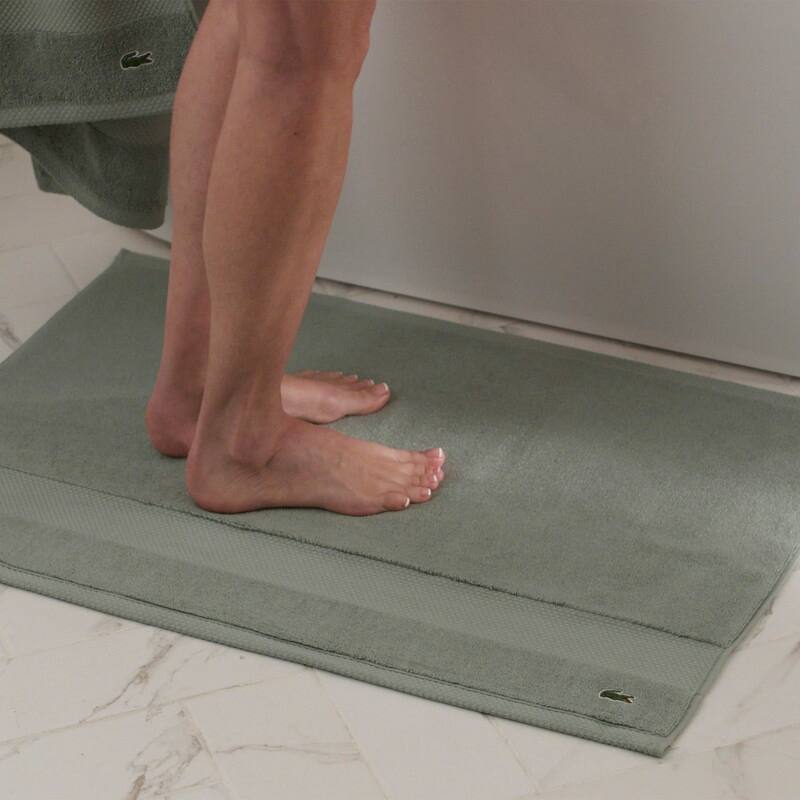 Lacoste Heritage Supima Cotton Bath Mat