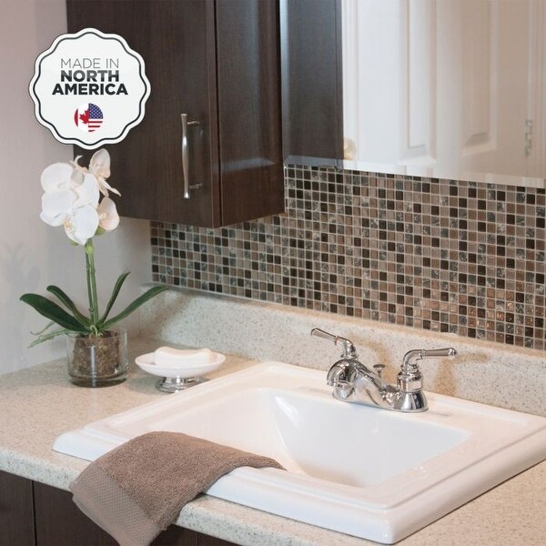Adhesive wall sale tiles
