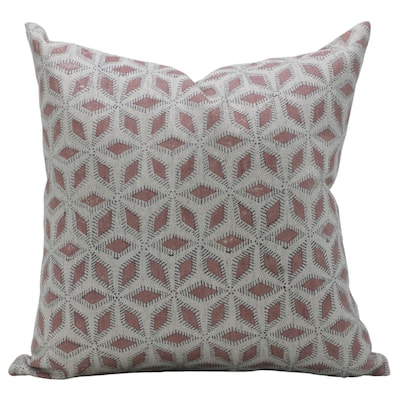 Fabdivine Linen Bohemian Block print pillow Cover