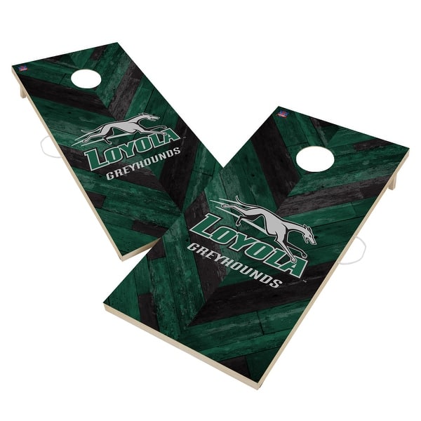 slide 2 of 6, Loyola Maryland Greyhounds Cornhole Board Set 16 Years and Up
