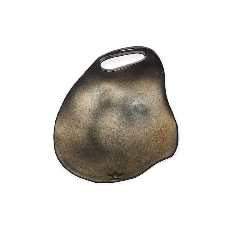 Board Plate Lola - Black Matt - Brown