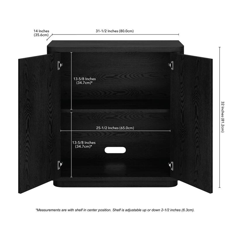 Plympton 32" Wide Rectangular Accent Cabinet