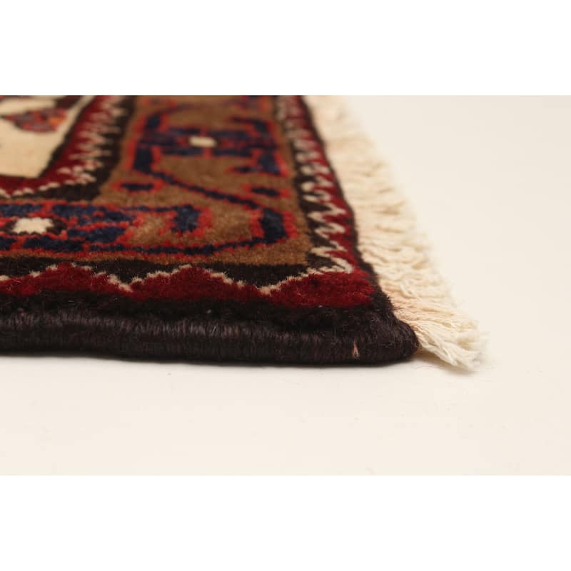 ECARPETGALLERY Hand-knotted Konya Anatolian Red Wool Rug - 3'9 x 9'10