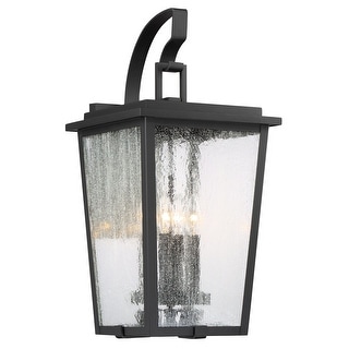 The Great Outdoors Cantebury 4 Light 23" Tall Outdoor Wall Sconce