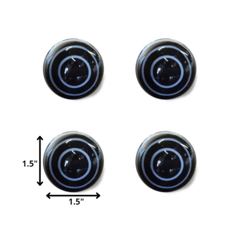 12 Pack Ceramic Drawer Knobs Round Flower Cabinet Pulls for Living Room or Bedroom Decor - 1.5” x 1.5” x 1.5”