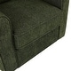 preview thumbnail 37 of 54, 360° Swivel Chair Accent Barrel Armchair Swivel Sofa Chair with Side Pockets for Living Room, Bedroom, Office and Hotel