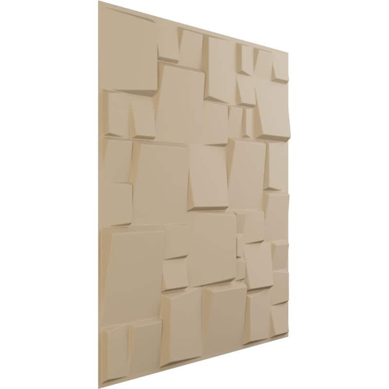 19 5/8"W x 19 5/8"H Modern Square EnduraWall Decorative 3D Wall Panel