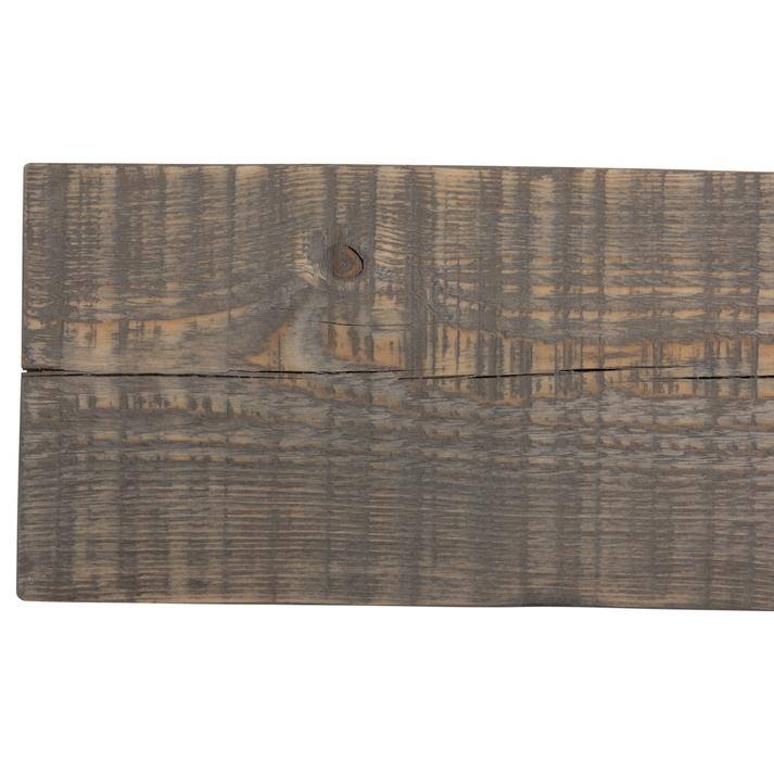 Solid Beam Wood Mantel Shelf
