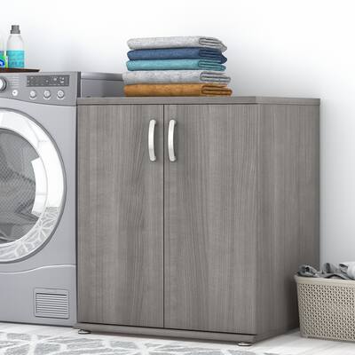 Universal Laundry Storage Cabinet w/ Doors by Bush Business Furniture