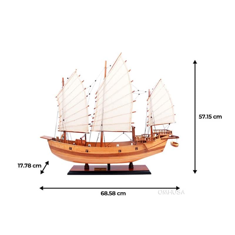 Chinese Junk Natural Finish