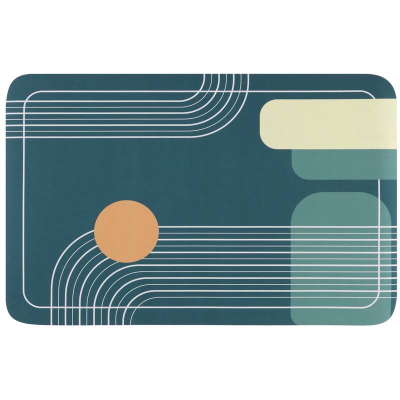 Bath Mat Rug, Abstract Non-Slip Absorbent Bathroom Floor Mat, Easy to Clean, Shower Rug for Shower Bathtub