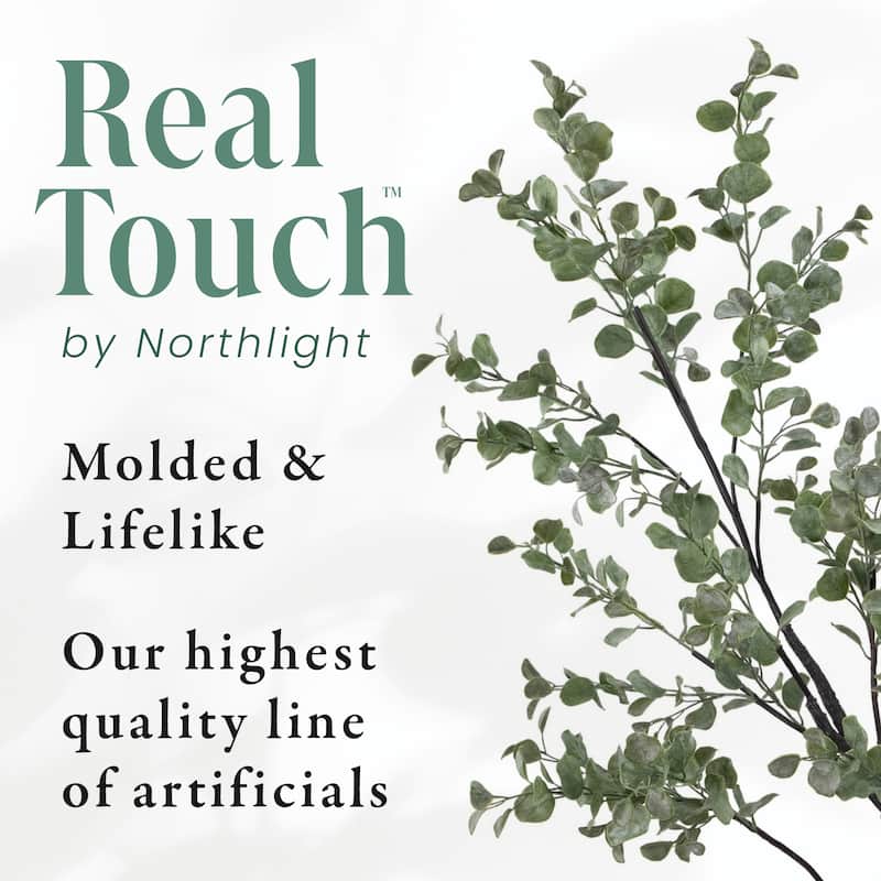 real touch™ artificial taro plant in black pot 18"