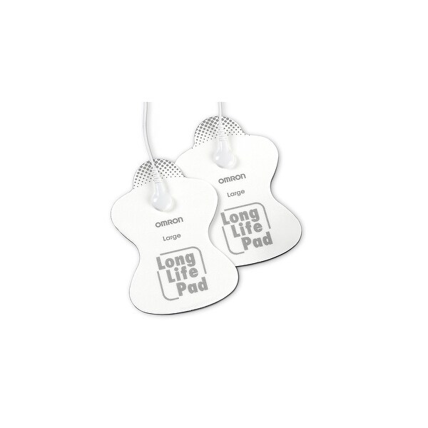 Omron Electrotherapy Large Long Life Pads, White