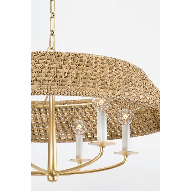 Hudson Valley Lighting 2730 Bradley 6 Light 30" Wide Pendant