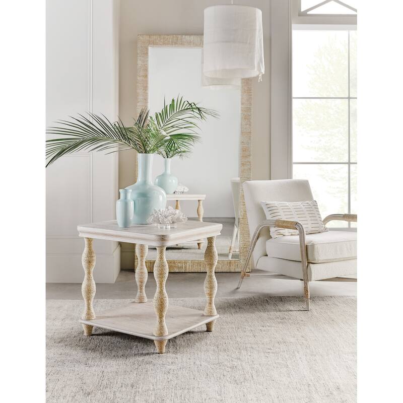 Hooker Furniture 6350-80116 26" Wide Wood Veneer End Table