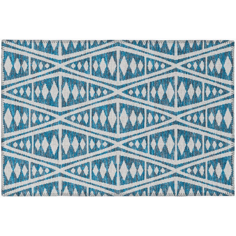Indoor/ Outdoor Addison Yuma Southwest Tribal WashableArea Rug