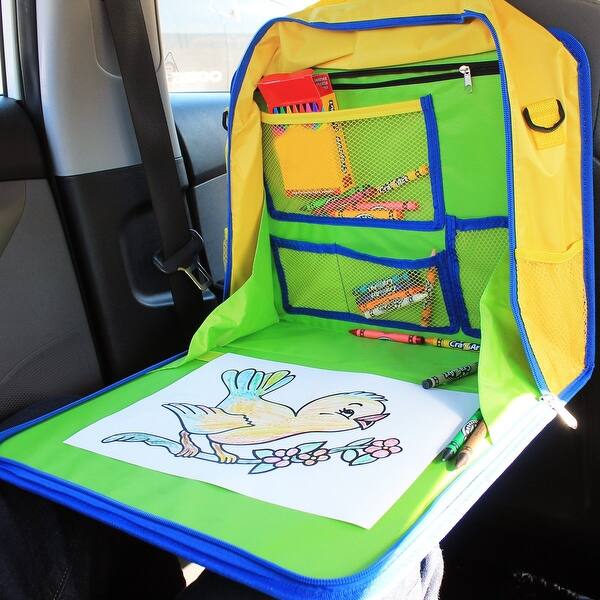 Shop Skiva Kids Travel Tray And Backseat Car Organizer Children S