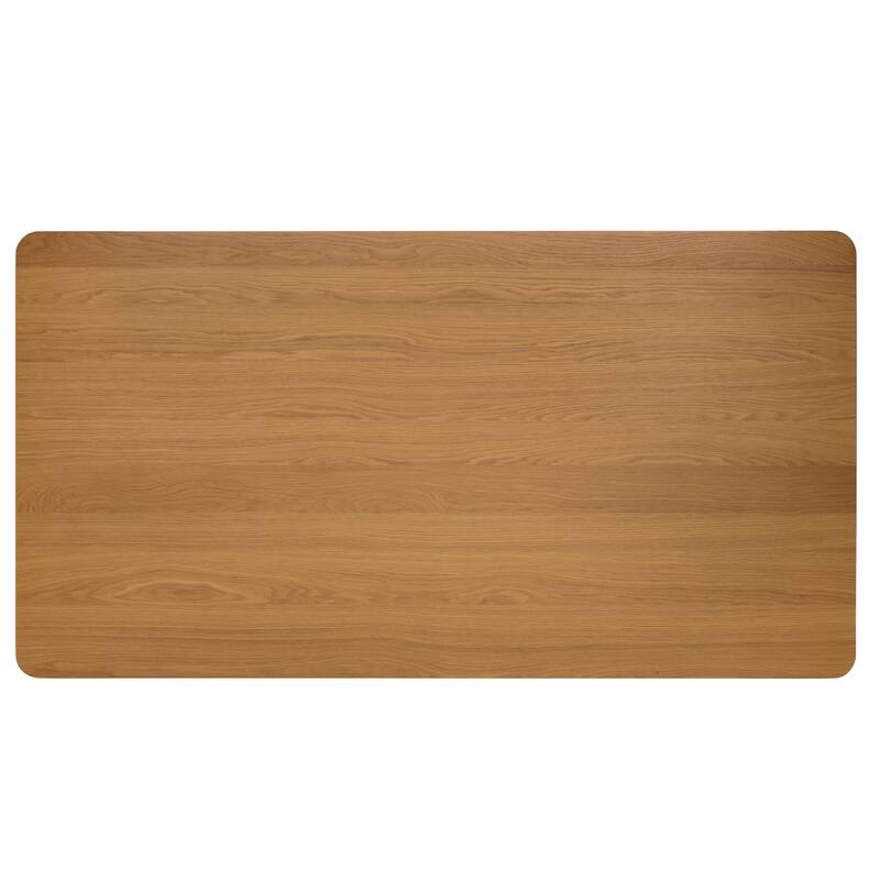 SAFAVIEH Couture Howard Oak Wood Dining Table - 71"W x 37"D x 30"H