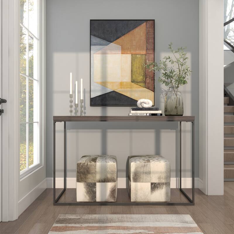 Aluminum Metal Abstract Floating Block Decorative Candle Holder with Rounded Base - Set of 3 Silver or Gold - Roche River Decor