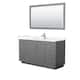 Option Dark Gray, Nickel Trim, Giotto Quartz Top