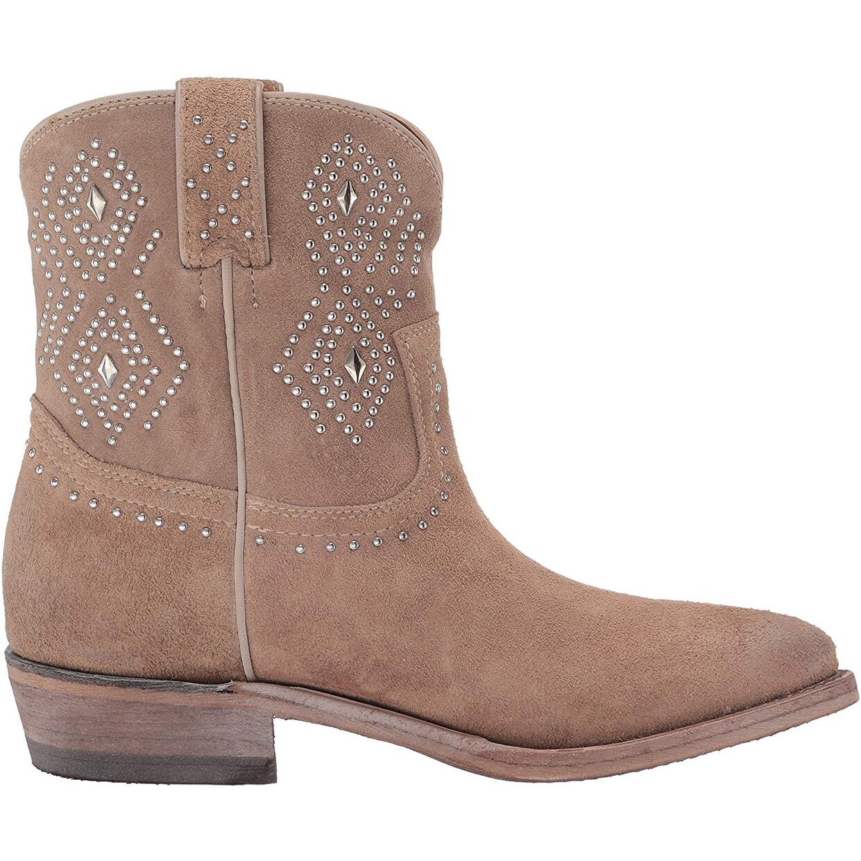 frye suede cowboy boots