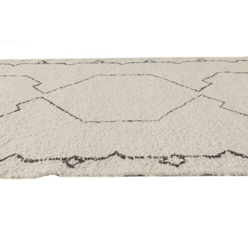 Terra by Obeetee Farah Course White Rug