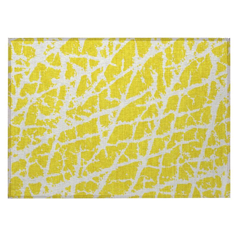 Altove Unique Abstract Weather Resistant Versatile Elegance Outdoor Rug