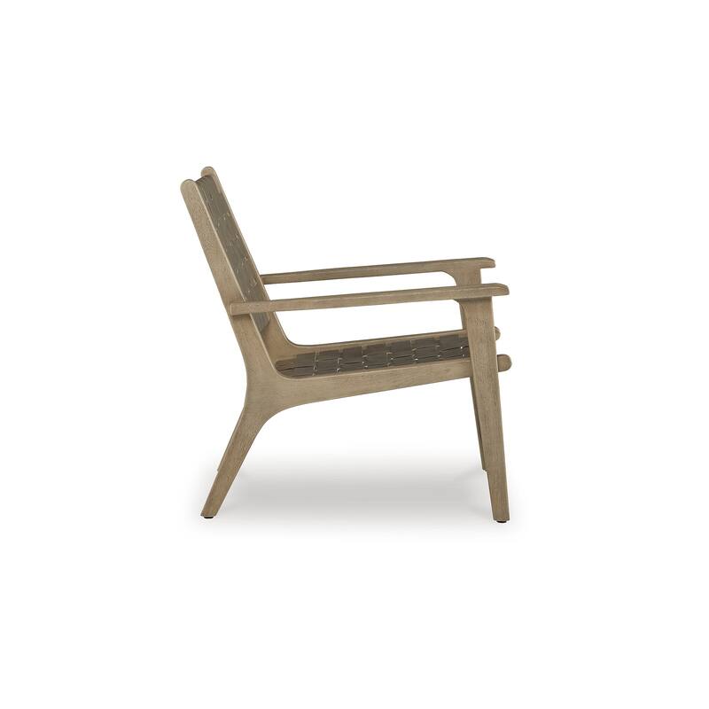 Signature Design by Ashley Jameset Taupe Accent Chair - 27.63" W x 31.13" D x 31.88" H