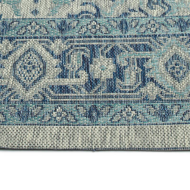 ARE01 Arelow Machine Made Flatweave Indoor - Outdoor Area Rug