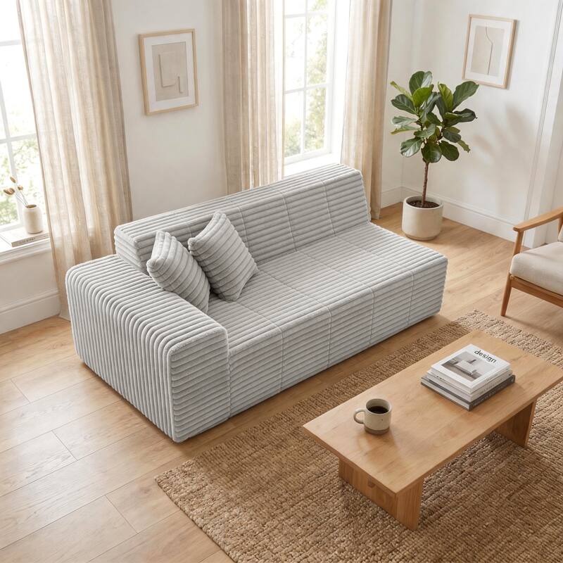 Modern Oversized plush Sofa Bed