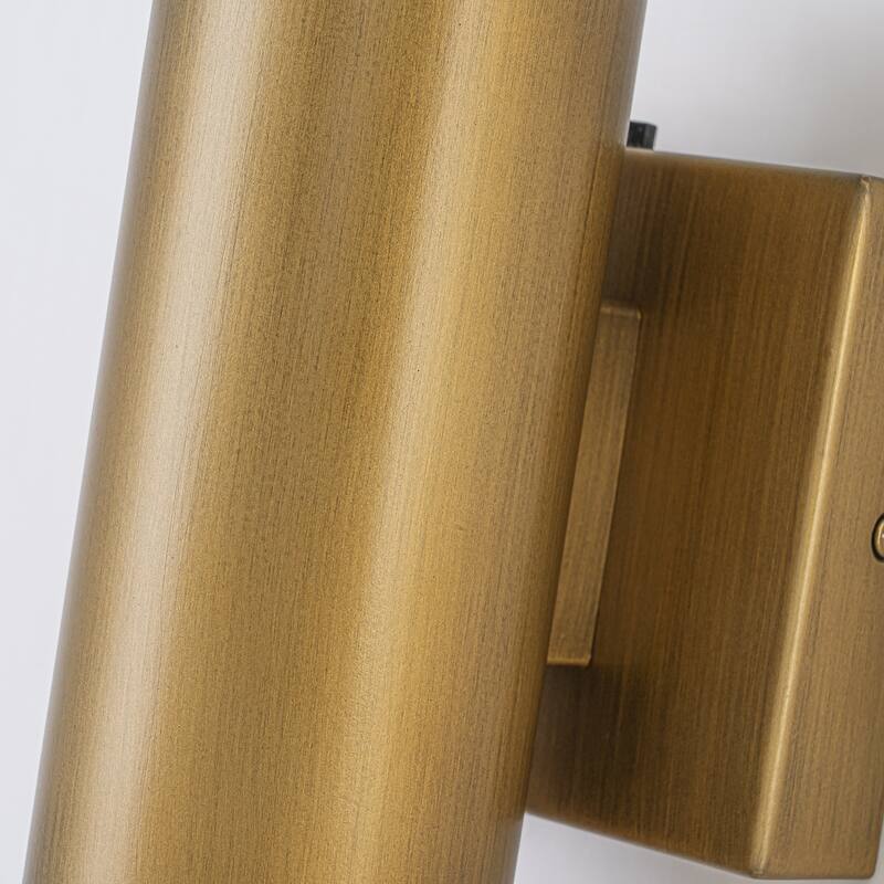 2 - Light Modern Industrial LED Outdoor Wall Sconce