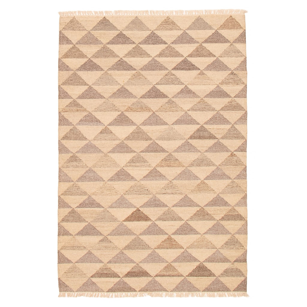 Ankara FW Cream Kilim 5'2" x 7'9" - 5'2 x 7'9