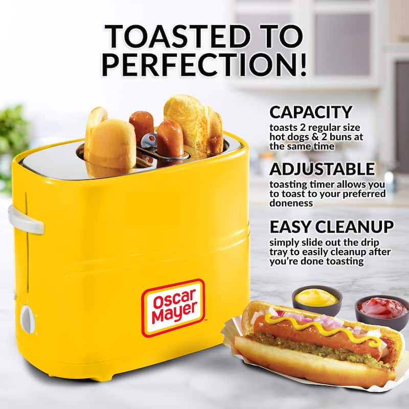 Oscar Mayer 2 Slot Hot Dog Toaster
