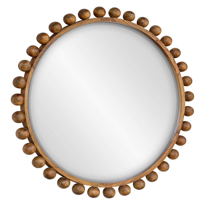 Uttermost 08176 Cyra 44" Diameter Circular Beveled Accent Mirror