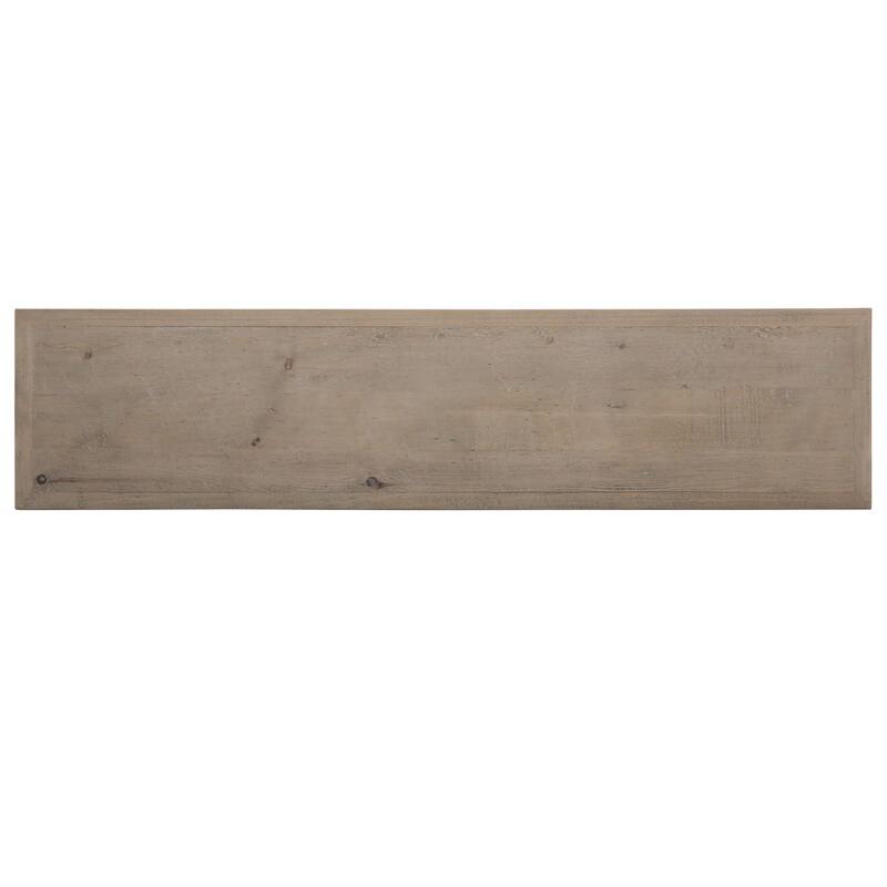 Artissance 75" Long Capri 4 Drawers Side Table Weathered Natural