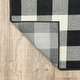 preview thumbnail 8 of 26, Style Haven Gingham Check Indoor/Outdoor Area Rug..