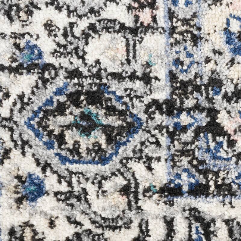 Porch & Den Dobbin Vintage Persian Medallion Farmhouse Area Rug